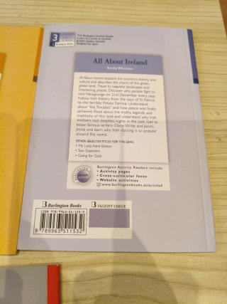 Lote de libros de lectura en Inglés - Burlington B