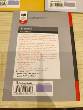 Lote de libros de lectura en Inglés - Burlington B