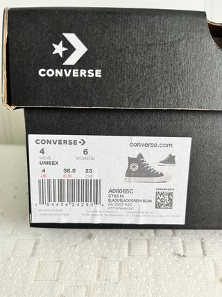 Converse mujer talla 36,5