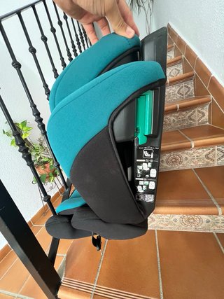Silla coche Kinderkraft 76-150cm verde