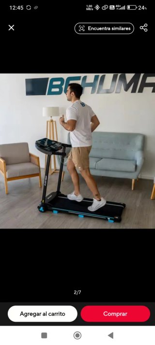Cinta de correr para andar/correr