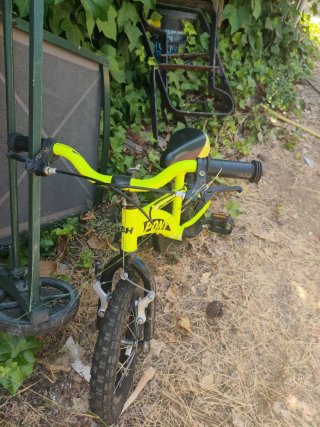 Bicicleta infantil PONY color amarillo