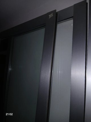 Balconera aluminio corredera