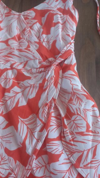 Vestido de tirantes estampado floral