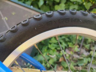 Bicicleta infantil azul