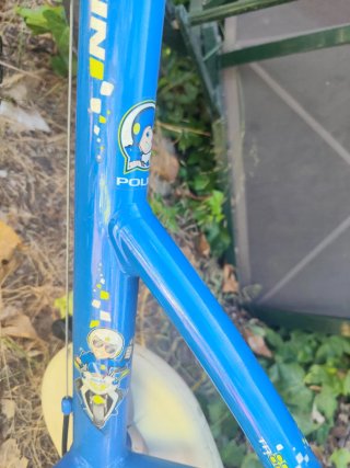 Bicicleta infantil azul