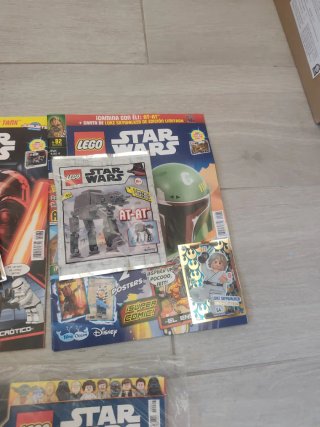 Lote 5 Revistas LEGO Star Wars