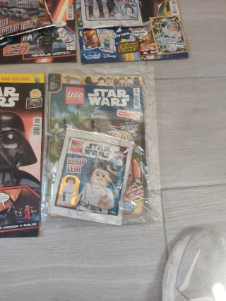 Lote 5 Revistas LEGO Star Wars