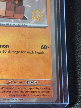 Naclstack 177/091 Shiny Paldean Fates NM