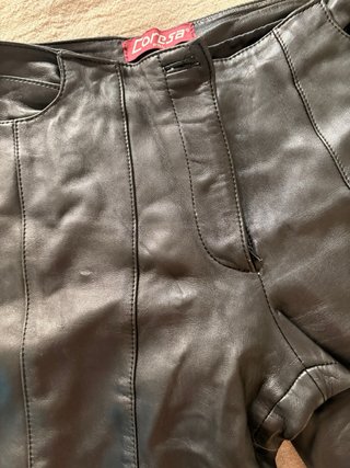 Pantalón Piel Ovino Negro