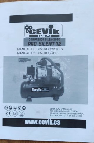 Compresor de aire CEVIK PRO SILENT 12