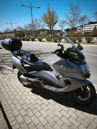 BMW C 650 GT Maxi-Scooter Plata