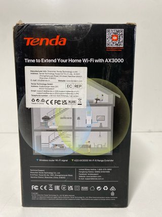 : Repetidor WiFi 6 Tenda AX3000 A33