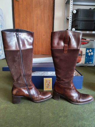 Botas altas de mujer TREMP marrones