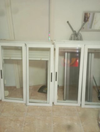 Ventanas de aluminio con persiana