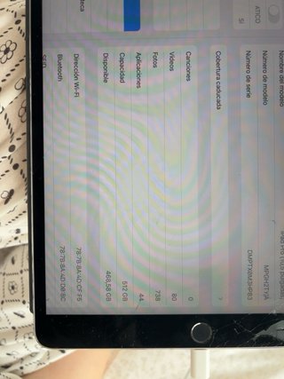 iPad Pro 10,5” 512 GB Wi-Fi Gris Espacial