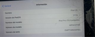 iPad Pro 10,5” 512 GB Wi-Fi Gris Espacial