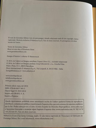 Geronimo Stilton,El meu gran llibre de curiositats