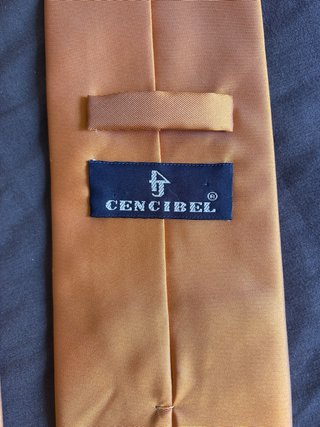 Corbata naranja Cencibel