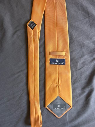 Corbata naranja Cencibel
