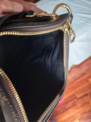 Bolso Louis Vuitton Odeón Marrón y Negro