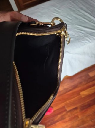 Bolso Louis Vuitton Odeón Marrón y Negro