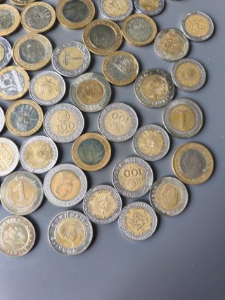 75 Monedas Bimetálicas del Mundo