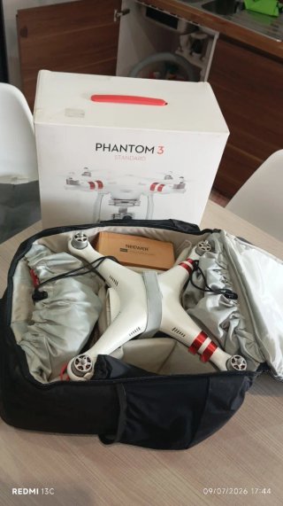 Drone DJI Phantom 3 Standard+ zaino+accessori