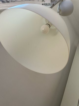 Lámpara colgante blanca