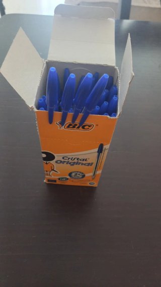 Bolígrafos Bic Cristal Original (Azul) 34 und.