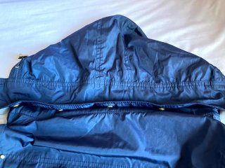 Chaqueta Zara Azul con Capucha Talla M