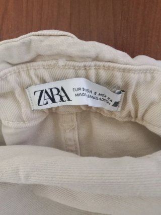 Shorts Zara Beige