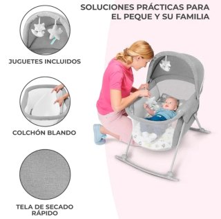 Cuna Kinderkraft Lovi Moisés + Bolsa