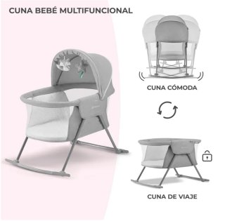 Cuna Kinderkraft Lovi Moisés + Bolsa