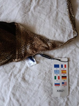 Bikini estampado animal print nuevo