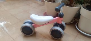 Mi primera Bicicleta corre pasillos rosa BAMMAX