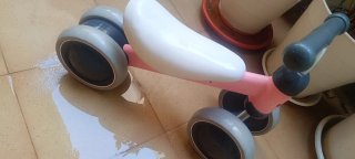 Mi primera Bicicleta corre pasillos rosa BAMMAX