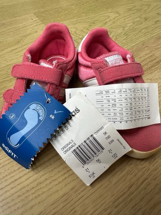 Zapatillas Adidas Bebé Niña Talla 21 Nuevas