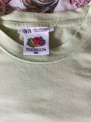 Camiseta Fruit of the Loom verde