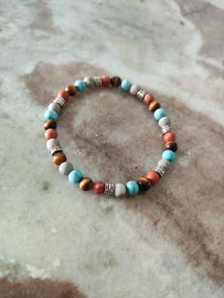 Pulsera hombre multicolor como nueva