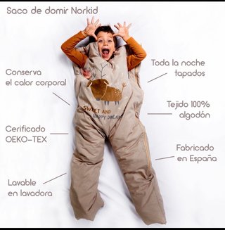 Saco dormir NORKID Pantera