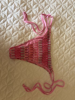 Bikini multicolor con estampado ondulado