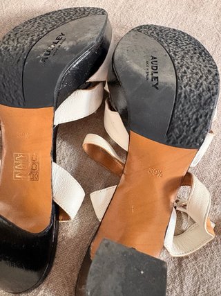 Audley Zapatos de Piel Blancos