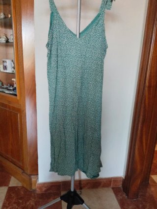 Vestido tirantes estampado floral talla L