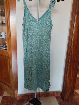 Vestido tirantes estampado floral talla L