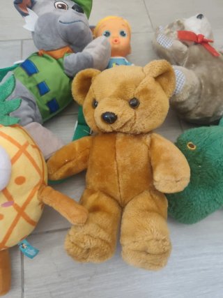 Lote 6 peluches variados