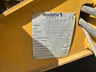 Plataforma Tijera Diésel Haulotte H12 SX