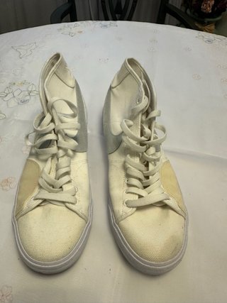 Nike Botas Deportivas Crema Tela
