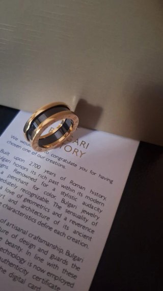 Anello fedina oro e nero