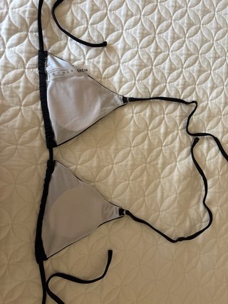 Parte de arriba bikini negro